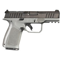 Rost Martin RM1CGRYOSP RM1C 9mm Luger 17+1 4" Black Match Grade Barrel, Black Tenifer Optic Ready/Serrated Steel Slide, Stone Gray Polymer Frame w/Picatinny Rail, Textured Grip, Ambidextrous