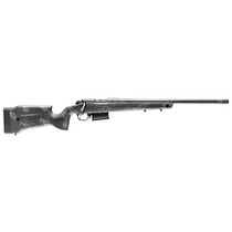 Bergara Rifles B14S752CF B-14 Crest 6.5 Creedmoor 5+1 20" Sniper Gray Cerakote #5 Contour Threaded Barrel, Sniper Gray Cerakote Steel Receiver, Black & Gray Sponge Fixed Carbon Fiber Stock