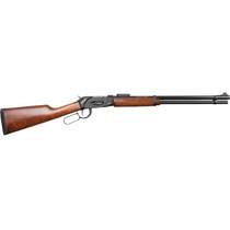 Gforce Arms GFLVR410S Saddlehorn Lever 2.50" 9+1 24" Black Steel Barrel, Black Picatinny Rail Aluminum Receiver, Fixed Walnut Stock