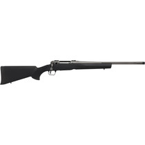 Savage Arms 58268 110 Trail Hunter Lite Full Size 6.5 Creedmoor 4+1 20" Fluted/Threaded Barrel, Drilled & Tapped Steel Receiver, Black Fixed Synthetic Stock