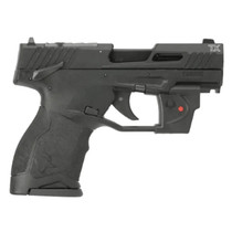 Taurus 1-TX22131VL TX22C Compact Frame 22 LR 13+1 SAO 3.60" Matte Black Steel Threaded Barrel, Black Anodized Optic Ready/Serrated Slide, Black Polymer Frame w/Picatinny Rail, Viridian Laser