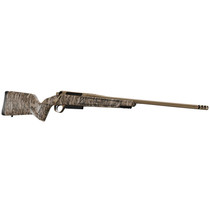 Christensen Arms 8011501400 Evoke Full Size 6.5 PRC 4+1 22" Flat Dark Earth Cerakote #4 Contour Threaded Barrel, Mossy Oak Bottomland Fixed Hybrid Hunter w/Picatinny Rail Synthetic Stock