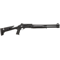 Chiappa Firearms 930386 601 DPS Full Size Frame 12 Gauge Semi-Auto 3" 5+1 18.50" Black Steel Barrel, Black Picatinny Rail Aluminum Receiver, Black Fixed Synthetic Stock, Black Rubber Grip