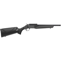 Rossi LWC044MBK LWC 44 Mag 1rd 16.50" Black Oxide Threaded Barrel, Black Picatinny Rail Steel Receiver, Black Fixed Synthetic Stock