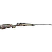 Crickett KSA2171 My First Rifle Gen2 22 S/L/LR Single Shot 16.10" Stainless Steel Barrel & Receiver, M81 Woodland Camo Synthetic Fixed Stock, EZ Loader