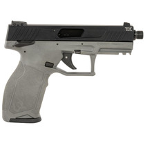 Taurus 1-TX22141G10 TX22 Full Size Frame 22 LR 10+1 4.10" Matte Black Threaded Barrel, Matte Black Serrated Slide, Gray Polymer Frame w/Picatinny Rail, Textured Grip