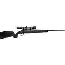 Savage Arms 32003 Axis XP Combo 243 Win 4+1 22" Matte Black Button Rifled Barrel, Matte Black Drilled & Tapped Carbon Steel Receiver, Fixed Sporter Black Synthetic Stock, Weaver 3-9x40mm, Right Hand