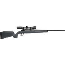 Savage Arms 32172 Axis 2 XP Combo Full Size 22-250 Rem 4+1 22" Black Sporter Barrel, Black Carbon Steel Receiver Drilled & Tapped, Gray Fixed Synthetic Stock, Weaver 3-9x40mm Scope, Right Hand
