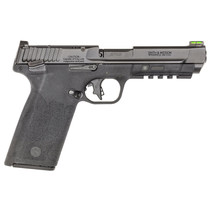 Smith & Wesson 14090 M&P 22 Full Size Frame 22 WMR 10+1 4.35" Black Armornite Tempo System Barrel, Black Armornite Optic Ready/Serrated Slide, Black Polymer Frame w/Picatinny Rail, Black Textured Grip