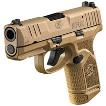 FN 66101417 Reflex 9mm Luger 15+1 11+1 3.30" Micro-Compact Frame Flat Dark Earth PVD Serrated Steel Slide w/Picatinny Rail Stippled Grip Ambidextrous