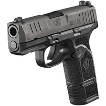 FN 66101420 Reflex 9mm Luger 10+1 3.30" Micro-Compact Frame Black PVD Serrated Steel Slide w/Picatinny Rail Stippled Grip Ambidextrous