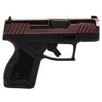 Taurus 1-GX4M931-10RG GX4 Micro-Compact Frame 9mm Luger 10+1 3.06" Satin Black DLC Stainless Steel Barrel, Rose Gold PVD Serrated Alloy Steel Slide, Matte Black Stainless Steel Frame, Textured Grip