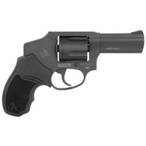 Taurus 2-850131 850 Small 38 Special 5 Shot 3" Matte Black Alloy Steel Barrel, Cylinder & Frame, Black Rubber Grip, Transfer Bar Safety, Concealed Hammer