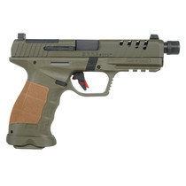 SAR USA SAR9SOCOMOD10 SAR9 SOCOM 9mm 10+1 5.20" Steel Slide OD Green Polymer Grip