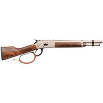 Gforce Arms GFLVR357PN Saddlehorn 357 Mag 5+1 12" Nickel Threaded Barrel & Receiver, Turkish Walnut Stock & Forend, Thread Protector