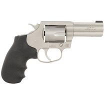 Colt Mfg KCOBRASM3BB King Cobra Small 357 Mag 6 Shot 3" Matte Stainless Steel Barrel, Cylinder Frame, Black Hogue Overmolded Grips, Exposed Hammer
