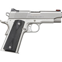 Kimber Mfg.,inc 3200052CA Stainless Pro Carry II (CA) 45 ACP 7+1 4" Stainless Steel Slide Satin Silver Black Synthetic Double Diamond Checkering Grip