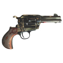 Cimarron PP346MALO2 El Malo 2 45 Long Colt 3.50" 6 Shot Color Case Hardened Octagon Barrel, Color Case Hardened Frame, Smooth Walnut Grip