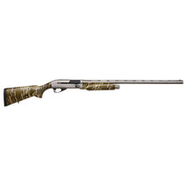 Gforce Arms GFTWO1228MO1 Two 12 Gauge Semi-Auto 3" 28" Matte Gray Vent Rib Barrel, Matte Gray Receiver, Adj Shim Mossy Oak New Bottomland Synthetic Stock