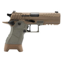 Oa Defense OA2311CMPTPLSHDSSTD17 2311 Compact Plus Kit 9x19 17rd 4.25" Black DLC High Desert Sage Optic Ready 17-4 Stainless Steel Slide High Desert Sage Polymer Grip Ambidextrous