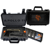 Live Free Armory LFAPF712086 Apollo 11 9mm 17+1 4.15" 416 Stainless Steel Slide Elite Flat Dark Earth Cerakote Black Polymer Grip