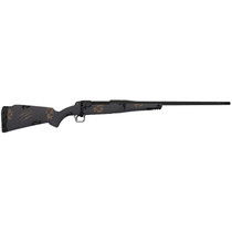 Fierce Firearms TWROG300WIN22BT Twisted Rogue Mini 300 Win Armour Lube Black Steel Threaded Barrel, Drilled & Tapped Steel Receiver, LR Negative Comb Trophy Camo Carbon Fiber Stock