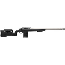 Browning 036094282 X-Bolt 2 Target Max 6.5 Creedmoor 10+1 24" Satin Gray Fluted Threaded Barrel, Matte Blued Picatinny Rail Steel Receiver, Picatinny Rail Forend, Adj Comb & LOP Black Composite Stock