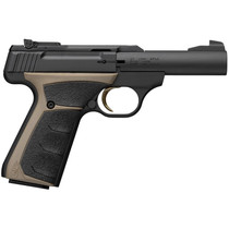 Browning 051603490 Buck Mark Micro Bull 22 LR 10+1 4" Matte Blued Bull Barrel, Matte Black Serrated Slide, Matte Black Aluminum Frame, UFX Overmolded Grip