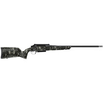 Christensen Arms 8011503701 Evoke Hunter 7mm BC 3+1 20" Black Cerakote Button Rifled/Threaded Barrel, Black Cerakote Picatinny Rail Steel Receiver, Adjustable Multi-Tone Green Polymer Stock