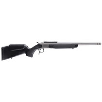 CVA CR4439S Scout Takedown 35 Whelen 1rd 22" Stainless Fluted Threaded Barrel, Stainless Steel Receiver w/Picatinny Rail, Adj Comb & LOP Black Synthetic Stock