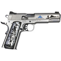 Cnc Firearms CNCFOLDSHONOR Folds Of Honor Limited Edition 45 ACP 7+1 5" Match Grade Barrel, Engraved/Serrated Stainless Steel Slide, Stainless Steel Frame w/Beavertail, Scenic Aluminum Grip