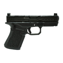 Faxon Firearms FX-19-P-02 FX-19 Patriot Gen 2 Compact Frame 9mm Luger 15+1 Black DLC Match Grade Barrel, Optic Cut/Serrated Slide, Polymer Frame w/Picatinny Rail, Angled Grip