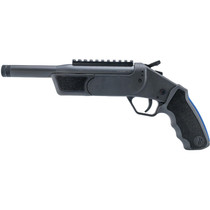 Rossi SSPB9300-BK Brawler 300 Blackout 1rd 9" Matte Black Single Shot Barrel, Picatinny Rail Receiver, Black Polymer Frame, Black Textured Rubber Grip