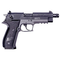 GSG GERG2213TFFSA FireFly 22 LR 13+1 4.90" Black Threaded Barrel, Aluminum Serrated Slide, Smoke Gray Aluminum Frame w/Picatinny Rail, Textured Grip