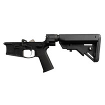 Shield Arms SA-SA15FB SA-15 Complete Lower Receiver Multi Aluminum Black Anodized B5 Systems Bravo for AR-15