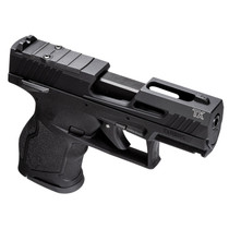 Taurus 1-TX22331-5X13 TX22 Compact Frame 22 LR 13+1 3.60" Black Non-Threaded Barrel, Black Serrated Slide, Black Polymer Frame w/Picatinny Rail, 5 Mags