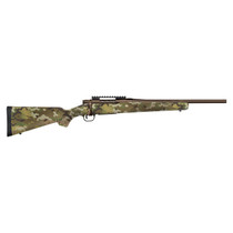 Mossberg 28276 Patriot Compact 308 Win 5+1 18" Patriot Brown Cerakote Threaded Bull Barrel, Patriot Brown Cerakote Steel Receiver w/Picatinny Rail, MultiCam Fixed Synthetic Stock