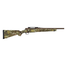 Mossberg 28277 Patriot Compact 308 Win 5+1 16.25" Patriot Brown Cerakote Threaded Bull Barrel, Patriot Brown Cerakote Steel Receiver w/Picatinny Rail, MultiCam Fixed Synthetic Stock