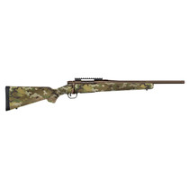 Mossberg 28280 Patriot Compact 350 Legend 4+1 18" Patriot Brown Cerakote Threaded Bull Barrel, Patriot Brown Cerakote Steel Receiver w/Picatinny Rail, MultiCam Fixed Synthetic Stock