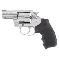 Colt Mfg KCOBRASB2RBBS King Cobra 357 Mag 6rd Shot 2" Stainless Steel Barrel, Cylinder & Frame, Black Hogue Overmolded Grip, Exposed Hammer, DA/SA
