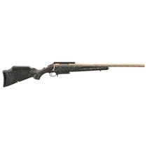 Ruger 56901 American Prairie Gen II Full Size 7mm PRC 3+1 24" Smoked Bronze Cerakote Spiral Fluted Threaded Barrel & Alloy Steel Receiver w/Picatinny Rail, Black Splatter Adj LOP Synthetic Stock