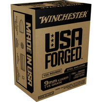 Winchester Ammo WIN9S USA Forged 9mmLuger 115gr Full Metal Jacket 150 Per Box/5 Case