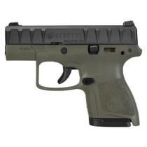 Beretta APX Carry 9mm 3.07" Barrel Black Slide OD Green 6rd / 8rd