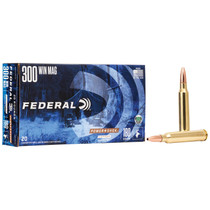 Federal A300W180LFA Power-Shok Copper 300WinMag 180gr Copper Hollow Point 20 Per Box/10 Case
