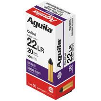Aguila 1B220337 Colibri 22LR 20gr Lead 50 Per Box/20 Case