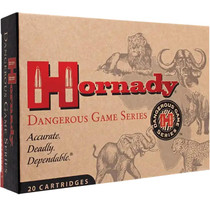 Hornady 82322 Dangerous Game 375H&HMag 300gr Dangerous Game Solid 20 Per Box/6 Case