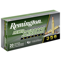 Remington Ammunition 29328 Premier Scirocco Bonded 30-06Springfield 180gr Swift Scirocco Bonded 20 Per Box/10 Case