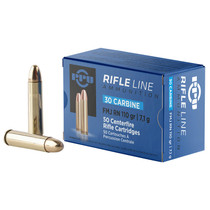 PPU PP30F Standard Rifle 30Carbine 110gr Full Metal Jacket Round Nose 50 Per Box/10 Case