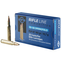 PPU PP30062 Standard Rifle 30-06Springfield 165gr Pointed Soft Point Boat Tail 20 Per Box/10 Case