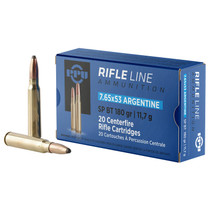 PPU PP7AS Metric Rifle 7.65x53mmArgentine 180gr Soft Point Boat Tail 20 Per Box/10 Case